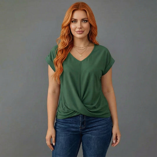Elira Twist Front Top