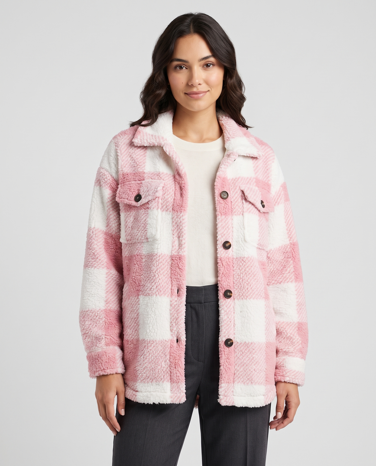 Ivy Women's Fleece Jacket - Pink