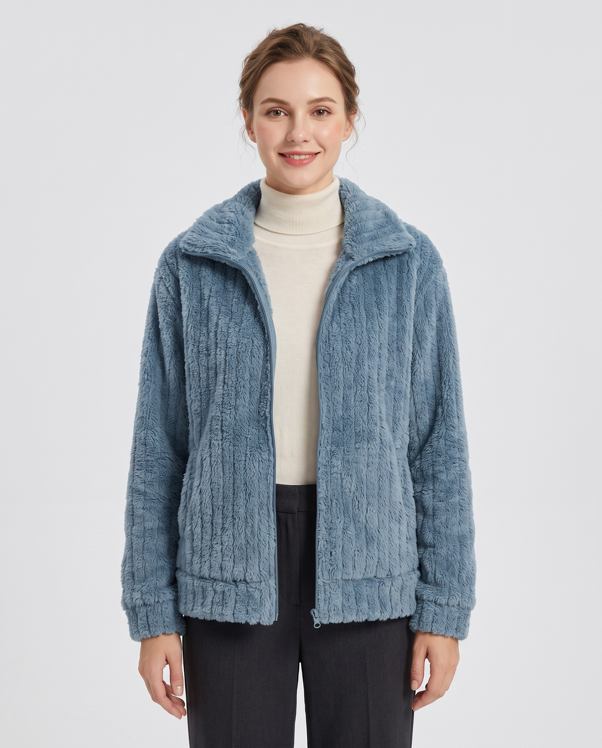 Maisie Women's Fleece Jacket - Blue