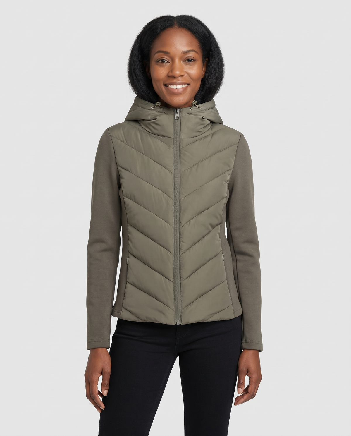 Sadie Women's Quilted Jacket - Green