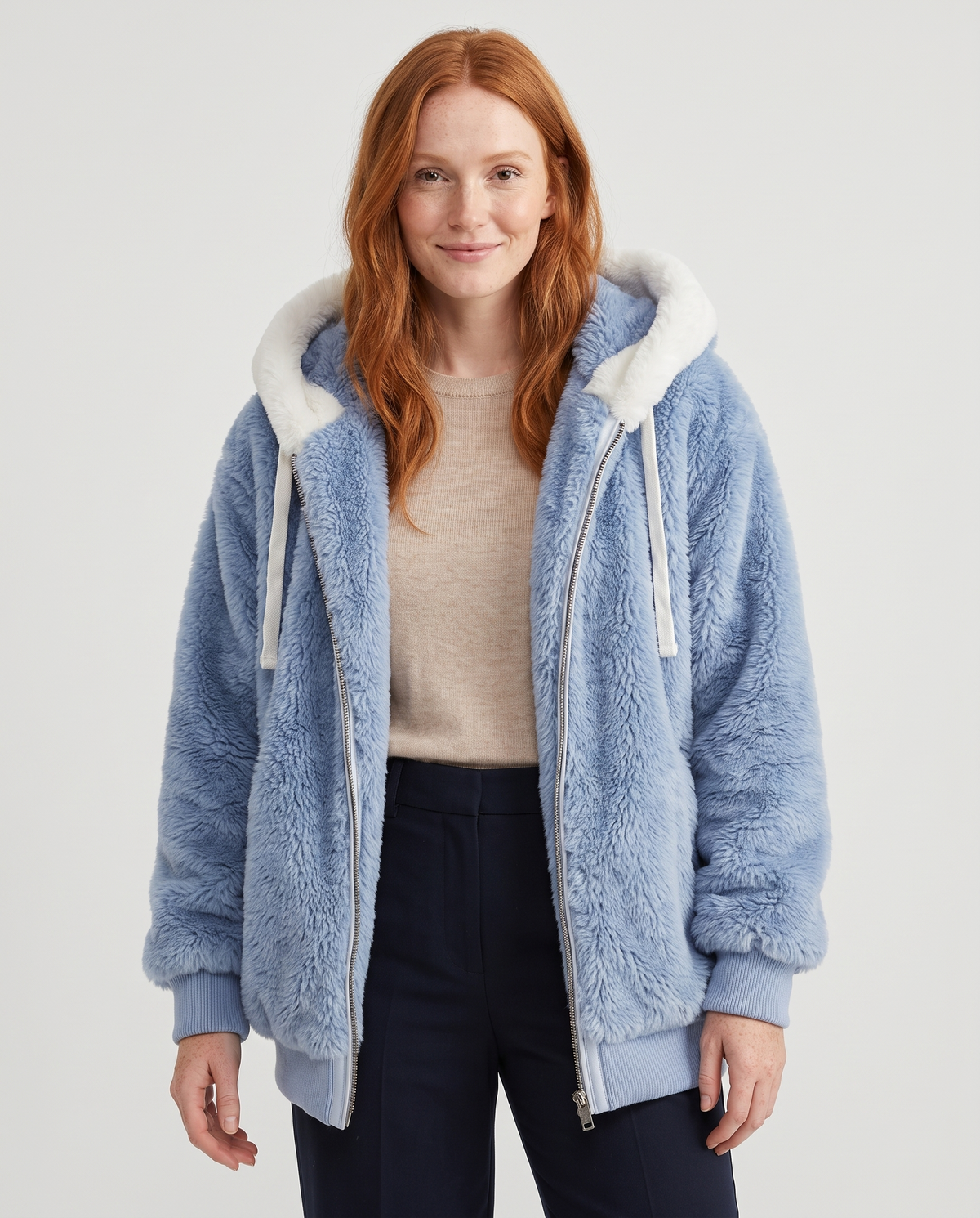 Sofia Women's Tailored Quilted Puffer Jacket - Blue
